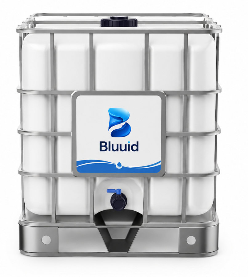 Bluuid AdBlue IBC — 1,000 litre intermediate bulk container